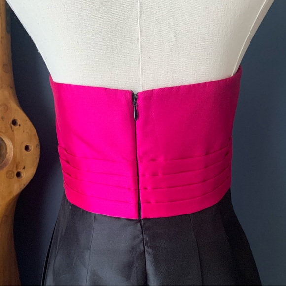 Shoshanna Midnight Dawn Midi Dress. Size 4. - Picture 7 of 16